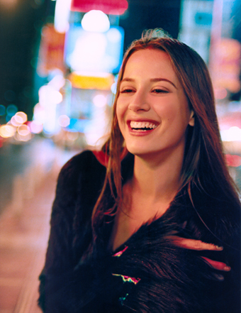 night beauty in times square